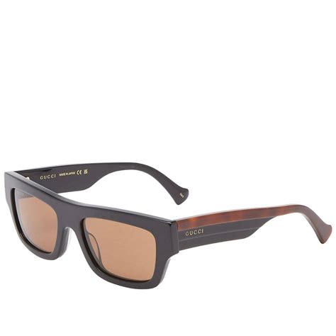 gucci men's havana sunglasses|Gucci sunglasses male model.